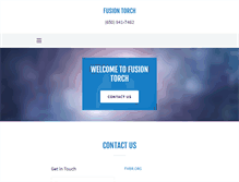 Tablet Screenshot of fusiontorch.com